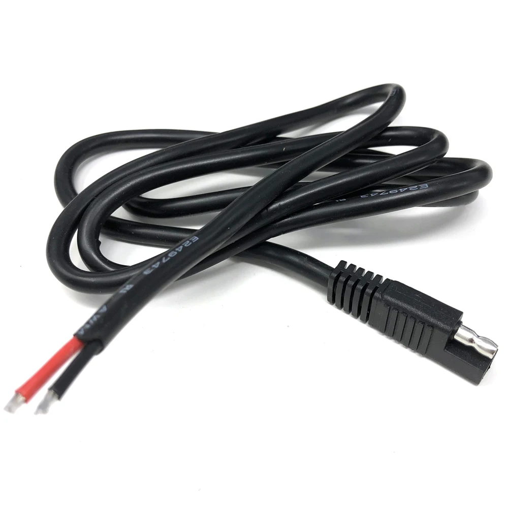 130CM SAE Connector DIY 2 Pin Lug Cable Battery Charger Quick Disconnect SAE Extension Cord 14AWG For Motorcycle / Car / Tractor
130CM SAE Connector DIY 2 Pin Lug Cable Battery Charger Quick Disconnect SAE Extension Cord 14AWG For Motorcycle / Car / Tractor