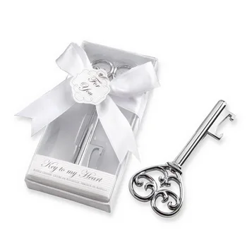 "Simply Elegant" Key To My Heart Bottle Opener Silver Key Beer Openers Wedding Favors 10PCS
"Simply Elegant" Key To My Heart Bottle Opener Silver Key Beer Openers Wedding Favors 10PCS