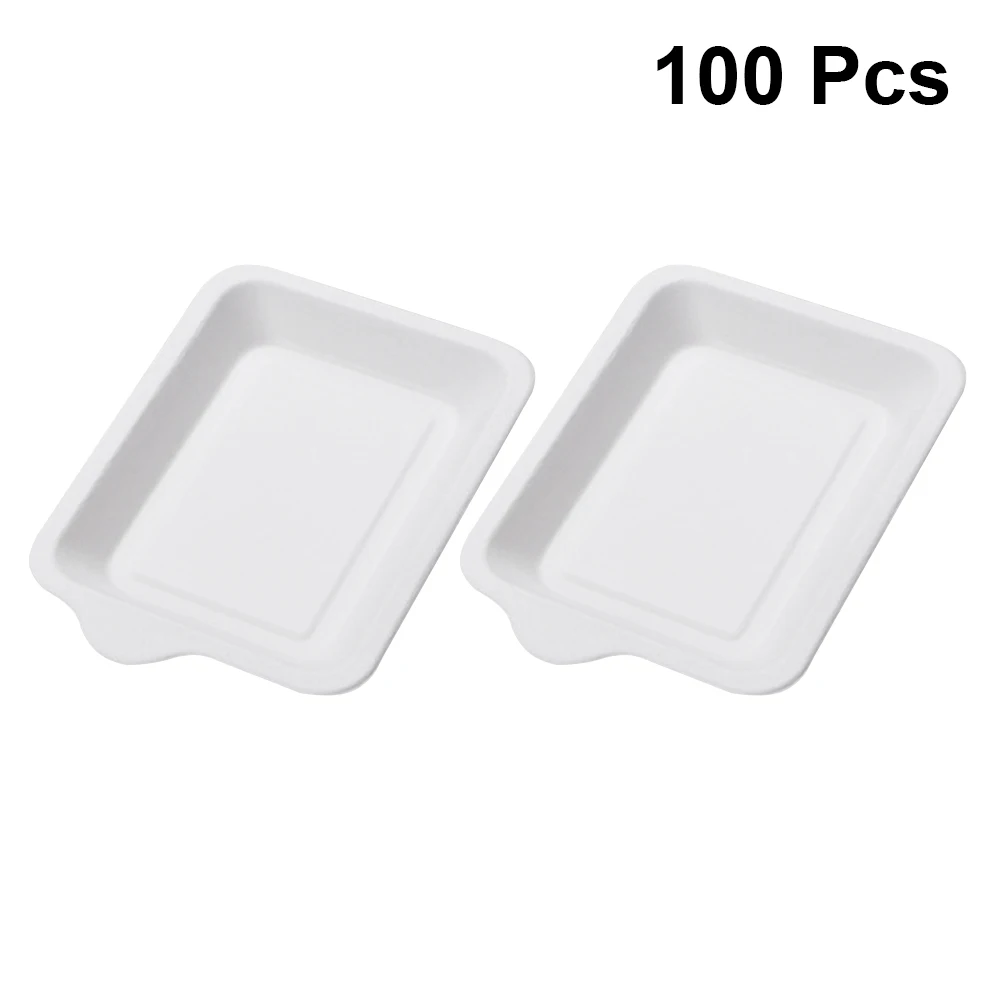 100pcs Paper Plates Non-toxic Rectangle Disposable Eco-friendly Biodegradable Cake Plates Food Dish Party Supplies Dessert Plate
100pcs Paper Plates Non-toxic Rectangle Disposable Eco-friendly Biodegradable Cake Plates Food Dish Party Supplies Dessert Plate