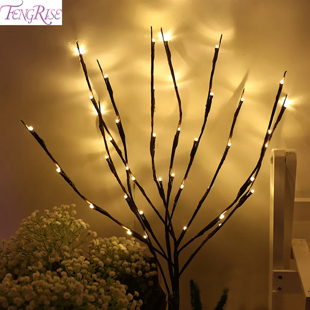 FENGRISE Willow Branch Lamp 20 LED Light Strip Warm White Decorative LED Christmas Lights Decorations For Home New Year 2019
FENGRISE Willow Branch Lamp 20 LED Light Strip Warm White Decorative LED Christmas Lights Decorations For Home New Year 2019