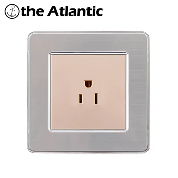 America and Japan 15A Wall Socket Power Outlet Enchufe Stainless Steel Brushed Silver Panel Electrical Plug Outlet
America and Japan 15A Wall Socket Power Outlet Enchufe Stainless Steel Brushed Silver Panel Electrical Plug Outlet