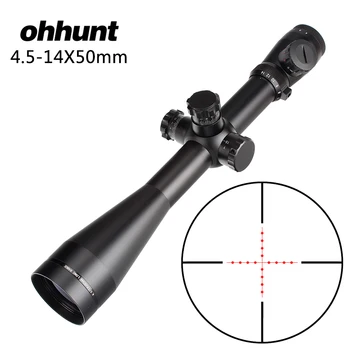 ohhunt 4.5-14X50 Hunting Rifle Scope Riflescope Mil Dot Illuminated Top Quality Tactical Optical Sight Free Shipping
ohhunt 4.5-14X50 Hunting Rifle Scope Riflescope Mil Dot Illuminated Top Quality Tactical Optical Sight Free Shipping