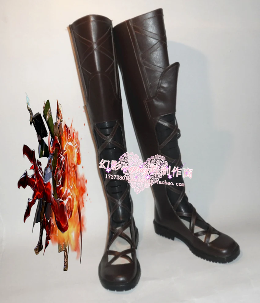 Фото Final Fantasy XIV SUMMONER Обувь для костюмированной вечеринки Сапоги на заказ |