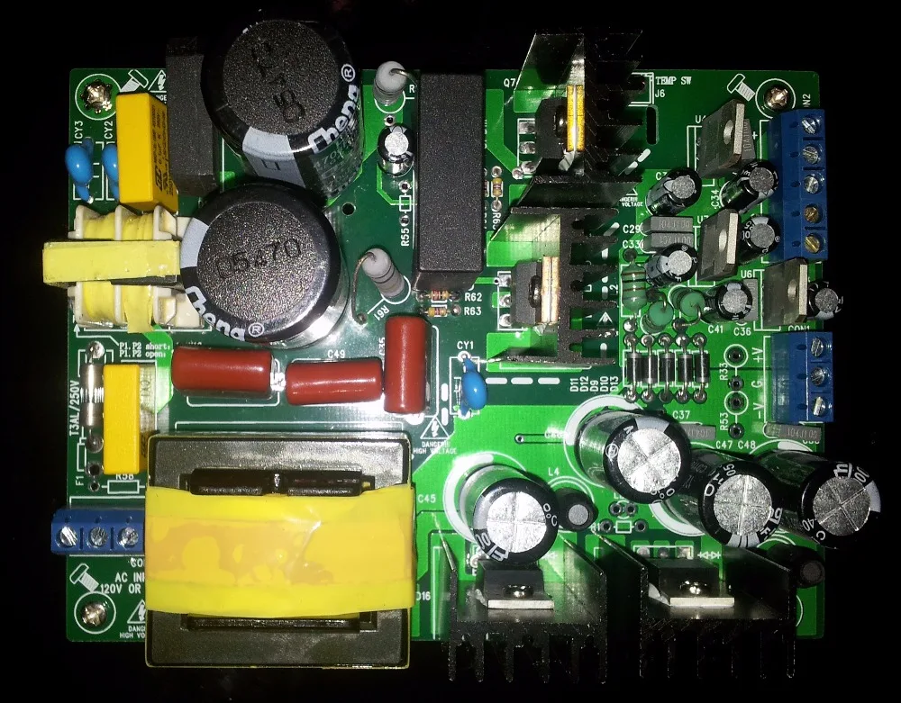 Digital power amplifier, 500W power a mplifier special switch power board, double voltage switch p ower supply board
Digital power amplifier, 500W power a mplifier special switch power board, double voltage switch p ower supply board