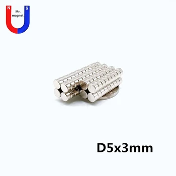 50pcs 5x3 Neodymium Magnet Permanent N35 5*3 NdFeB Super Strong Powerful Small Round Magnetic Magnets Disc 5mm x 3mm
50pcs 5x3 Neodymium Magnet Permanent N35 5*3 NdFeB Super Strong Powerful Small Round Magnetic Magnets Disc 5mm x 3mm