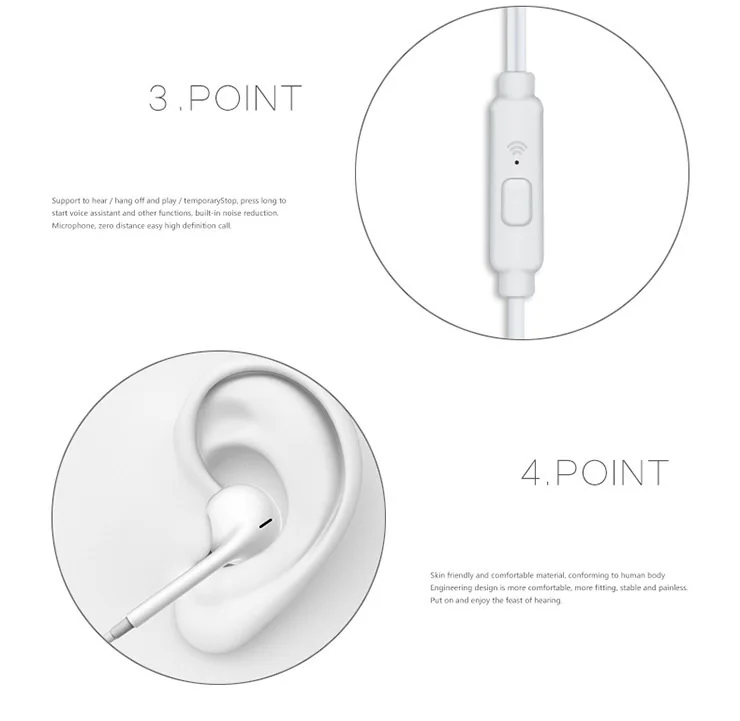 3.5mm Wired Earphone Stereo Music Earphones Earpiece Volume Control Earbuds Hands-free Headset With Mic For Iphone Andriod Phonee 3.5mm Wired Earphone Stereo Music Earphones Earpiece Volume Control Earbuds Hands-free Headset With Mic For Iphone Andriod Phonee