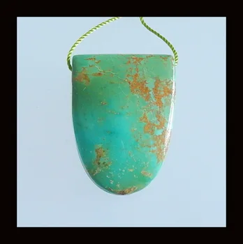 Natural Turquoise Pendant Bead,32x23x9mm,10.1g
Natural Turquoise Pendant Bead,32x23x9mm,10.1g