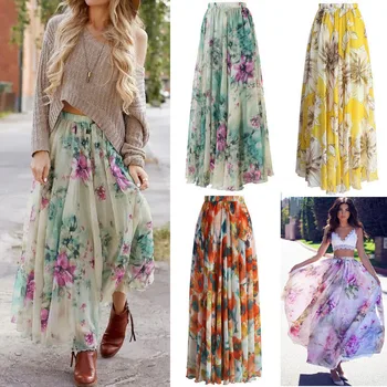 BOHO Ladies Floral Jersey Gypsy Long Maxi Full Skirt Summer Beach Sun Skirt New Vocation Skirt
BOHO Ladies Floral Jersey Gypsy Long Maxi Full Skirt Summer Beach Sun Skirt New Vocation Skirt