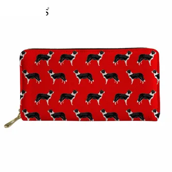 Fashion Woman Red Long PU Leather Purse Funny Dog Border Collie Print Female Wallet Brand Design Large Card Holder Murse Sumka
Fashion Woman Red Long PU Leather Purse Funny Dog Border Collie Print Female Wallet Brand Design Large Card Holder Murse Sumka