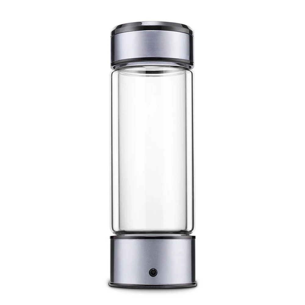 450ML Hydrogen Water Generator H2 Rich Hydrogen Water Bottle Ionizer USB Rechargeable Electrolysis Hydrogen 1300PPB
450ML Hydrogen Water Generator H2 Rich Hydrogen Water Bottle Ionizer USB Rechargeable Electrolysis Hydrogen 1300PPB