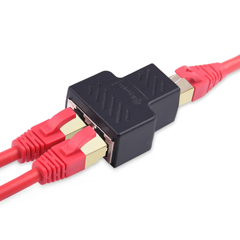 2-Ports Ways RJ45 Ethernet LAN Network Splitter Double Adapter Ports Coupler Connector Extender Adapter Plug Connector Adapter
2-Ports Ways RJ45 Ethernet LAN Network Splitter Double Adapter Ports Coupler Connector Extender Adapter Plug Connector Adapter