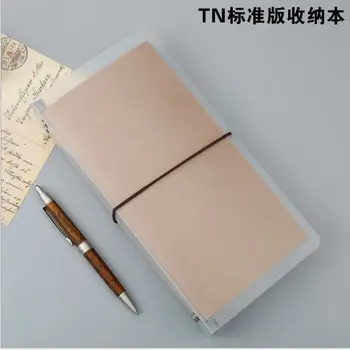 Matte Travelers Notebook Cover Transparent File Book PP Standard Size Inner Core Storage Book Office And School-supplies
Matte Travelers Notebook Cover Transparent File Book PP Standard Size Inner Core Storage Book Office And School-supplies