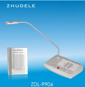 ZHUDELE ZDL-9906 идеальная интерком для окон микрофон банка почты больниц компании и т.