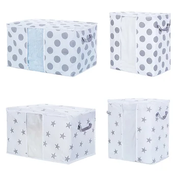 Dot / Star Non-woven Fabric Clothes Organizer Storage Box Visible Socks Bra Blanket Pouch Storage Bag Case
Dot / Star Non-woven Fabric Clothes Organizer Storage Box Visible Socks Bra Blanket Pouch Storage Bag Case