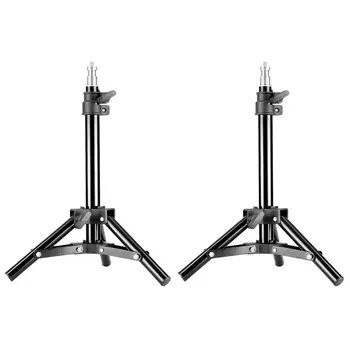 Mini Set of Two Aluminum Photography Back Light Stands with 30"/75cm Max Height for Relfectors, Softboxes, Lights, Umbrellas
Mini Set of Two Aluminum Photography Back Light Stands with 30"/75cm Max Height for Relfectors, Softboxes, Lights, Umbrellas