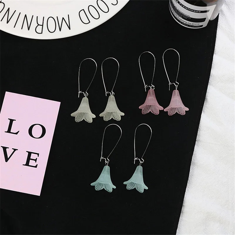 Korean Japan Acrylic Morning Glory Flower Solid Fresh Woman Girls Dangle Drop Earrings Fashion Jewelry-LAF
Korean Japan Acrylic Morning Glory Flower Solid Fresh Woman Girls Dangle Drop Earrings Fashion Jewelry-LAF