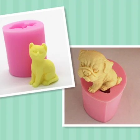 Bulldog kitten silicone mold sugar craft chocolate candle mould 3d Clay Craft dog molds
Bulldog kitten silicone mold sugar craft chocolate candle mould 3d Clay Craft dog molds