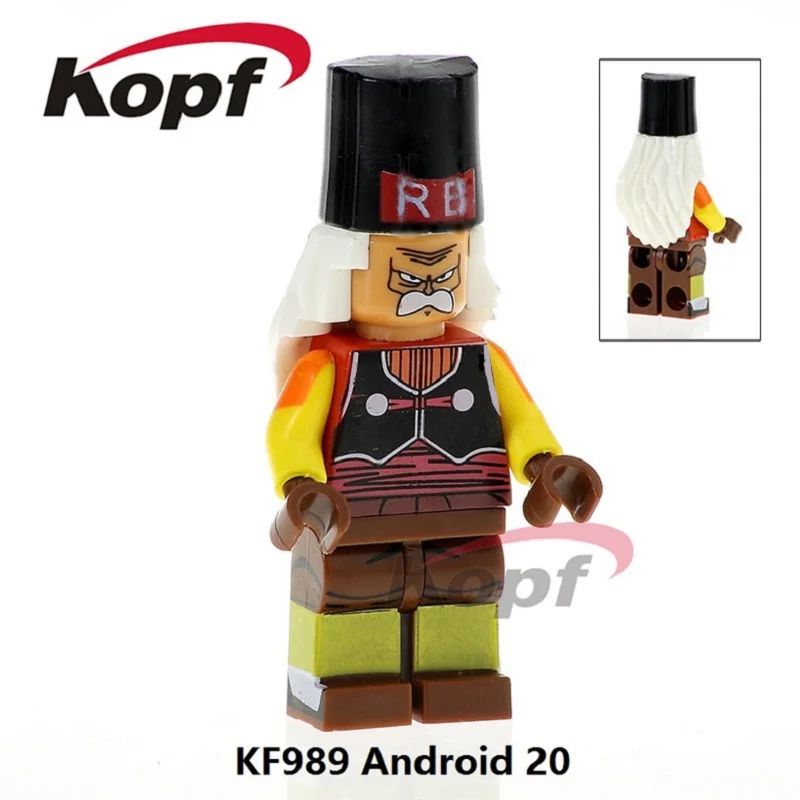 KF989 Super Heroes Android 20 Dragon Ball Z Figures Mr. Satan Launch Kid Goku SSJ3 Vegeta Building Blocks Action Children Toys
KF989 Super Heroes Android 20 Dragon Ball Z Figures Mr. Satan Launch Kid Goku SSJ3 Vegeta Building Blocks Action Children Toys