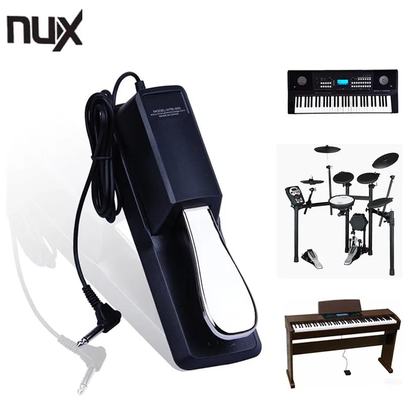Image WTB 005 Electric Portable Piano Tuning Tools Damper Sustain Pedal to All Keyboard Instruments Piano Midi Keyboard Pedal Sustain