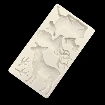 Hot! Elk Deer Head Antlers Cake Silicone Baking Mold Christmas Cake Decorating Fondant Molds Chocolate Candy Moulds
Hot! Elk Deer Head Antlers Cake Silicone Baking Mold Christmas Cake Decorating Fondant Molds Chocolate Candy Moulds