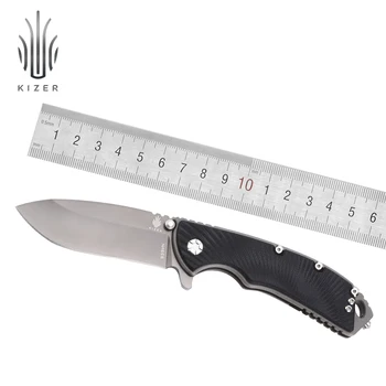 Kizer folding knife survival knife Ki4448 special Titanium & G10 handle with S35VN steel blade outdoor camping knife
Kizer folding knife survival knife Ki4448 special Titanium & G10 handle with S35VN steel blade outdoor camping knife