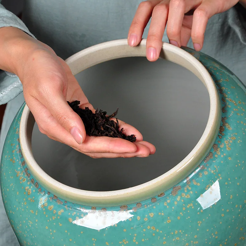 Цзиндэчжэнь чайный горшок керамический большой размер искусственный чай торт
