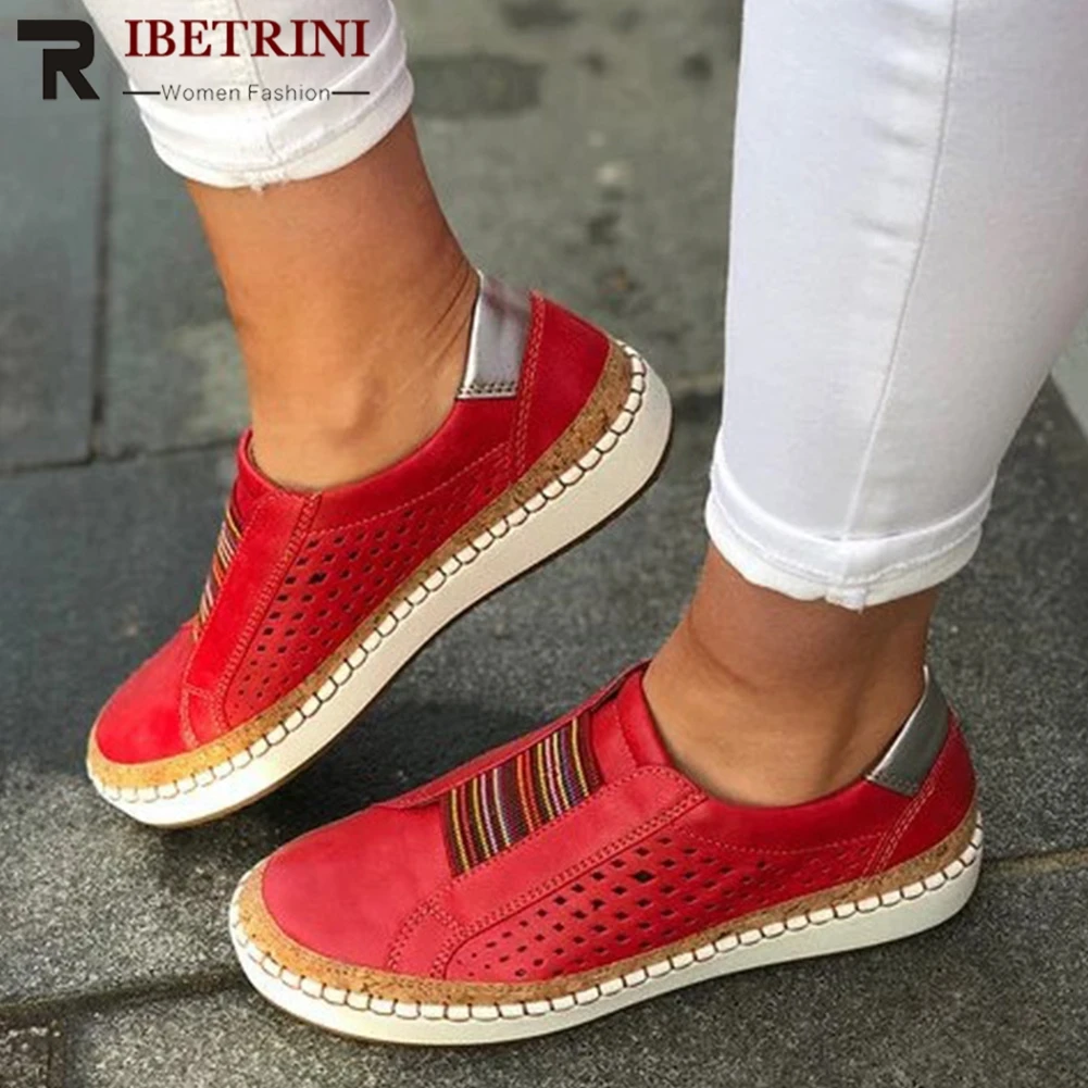 RIBETRINI Comfortable women's Flats Shoes Woman 4 Colors Hollow Loafers Flats Shoes Women Leisure Shoes Woman Size 35-43
RIBETRINI Comfortable women's Flats Shoes Woman 4 Colors Hollow Loafers Flats Shoes Women Leisure Shoes Woman Size 35-43