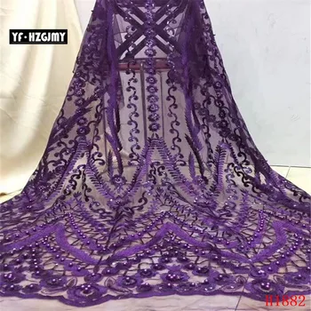 YF HZGJMY African Fabric Lace Purple Embroidered High Quality Nigerian Mesh Lace Beaded/Sequin Tulle Lace French Fabric A1882
YF HZGJMY African Fabric Lace Purple Embroidered High Quality Nigerian Mesh Lace Beaded/Sequin Tulle Lace French Fabric A1882
