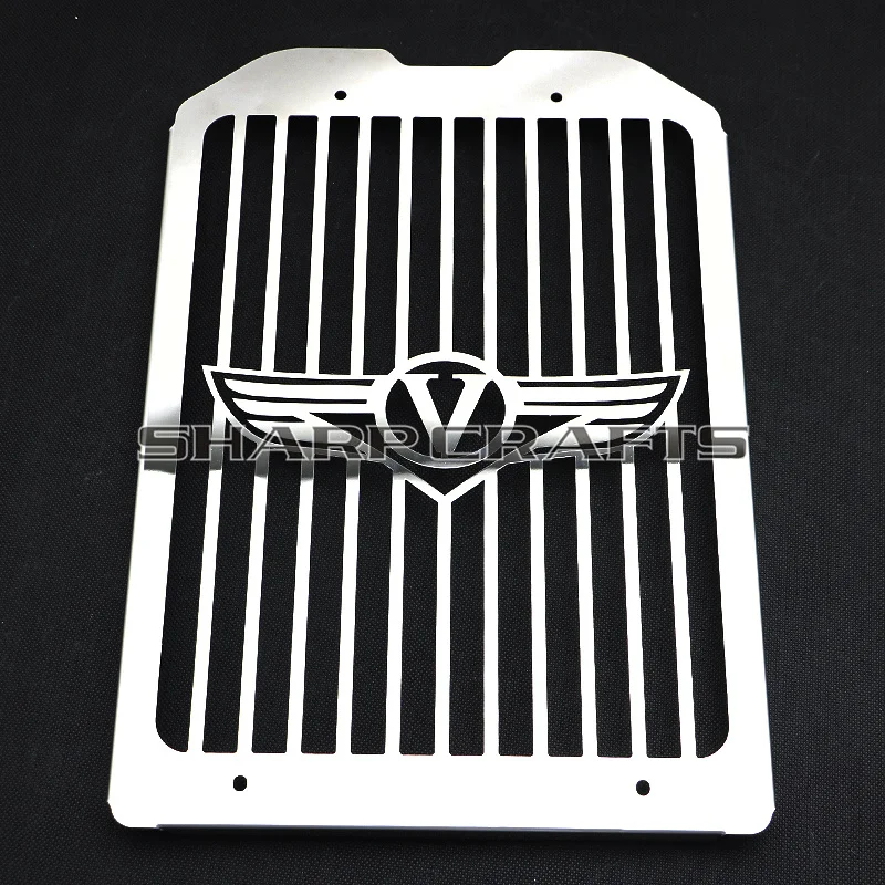Skull Radiator Grill Guard Cover Chrome Fit Kawasaki Vulcan VN400 VN800 1995-06