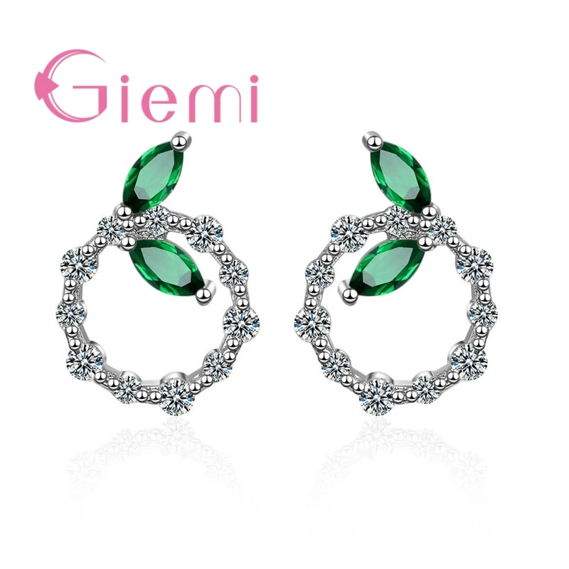 New Hot Fashion Women Green Leave Stud Earrings For Wedding Engagement Party Jewelry Cheap 925 Sterling Silver Trendy Earring
New Hot Fashion Women Green Leave Stud Earrings For Wedding Engagement Party Jewelry Cheap 925 Sterling Silver Trendy Earring