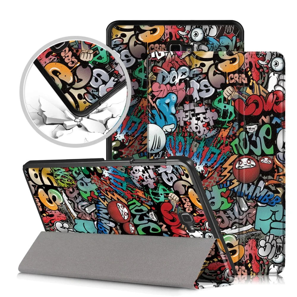 For Samsung Galaxy Tab A6 2016 10.1 SM-T580 T585 Case PU Leather Cover stand Smart case for Samsung Galaxy Tab A 10.1 Case
For Samsung Galaxy Tab A6 2016 10.1 SM-T580 T585 Case PU Leather Cover stand Smart case for Samsung Galaxy Tab A 10.1 Case