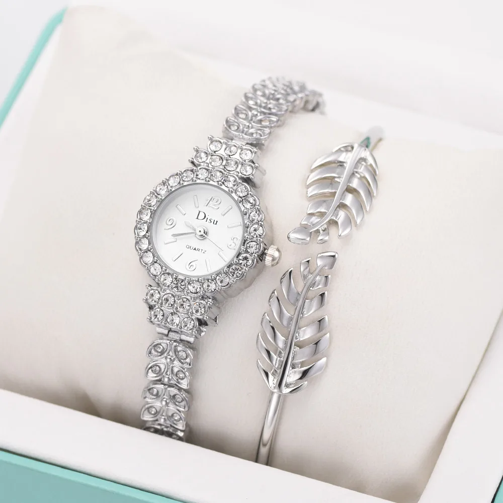 Reloj Mujer Watch Women Light Luxury Lady Temperament Watches Leaf Bracelet Set Chain Wristwatch Birthday Gift Relogio Feminino
Reloj Mujer Watch Women Light Luxury Lady Temperament Watches Leaf Bracelet Set Chain Wristwatch Birthday Gift Relogio Feminino