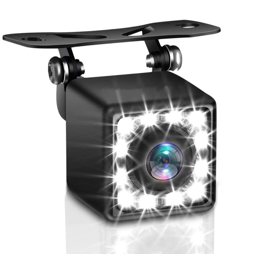 HD Car Backup Rearview Camera Waterproof 100% Rear View Back Up Camera with 12 LED Nigh Vision Lights for All Cars
HD Car Backup Rearview Camera Waterproof 100% Rear View Back Up Camera with 12 LED Nigh Vision Lights for All Cars