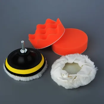 6Pcs 100mm 4'' Car Polishing Pad Set Wet Foam Buffing Pads for Car Styling with Drill Adaptor M10
6Pcs 100mm 4'' Car Polishing Pad Set Wet Foam Buffing Pads for Car Styling with Drill Adaptor M10
