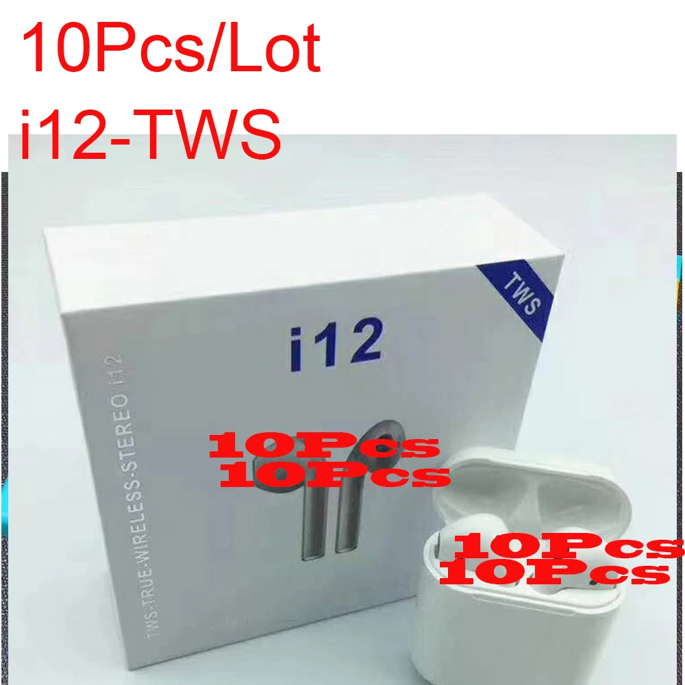 10Pcs i12 TWS Wireless Bluetooth 5.0 super stereo earbuds for airb pk i10 i20 i30 i40 i60 tws
10Pcs i12 TWS Wireless Bluetooth 5.0 super stereo earbuds for airb pk i10 i20 i30 i40 i60 tws