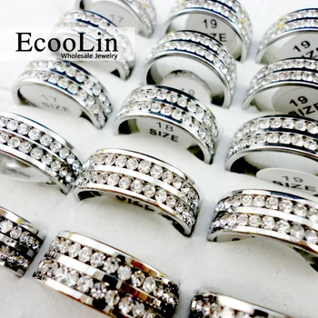 10Pcs Women Classic Engagement Wedding Gemstonee Ring Zirconia Stainless Steel Rings Lots Female Jewelry L420
10Pcs Women Classic Engagement Wedding Gemstonee Ring Zirconia Stainless Steel Rings Lots Female Jewelry L420