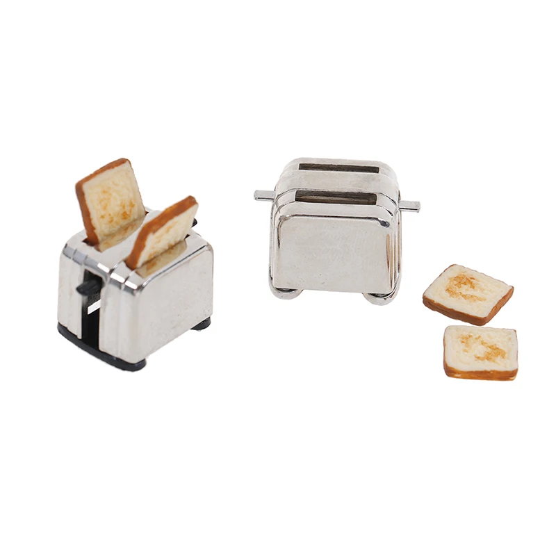Doll Houses Mini Bread Machine Toaster 1/12 Scale With Toast Miniature Dollhouse Accessories Cute Decoration
Doll Houses Mini Bread Machine Toaster 1/12 Scale With Toast Miniature Dollhouse Accessories Cute Decoration