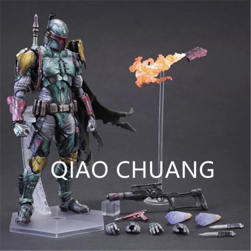 Star Wars PlayArts Bounty Hunter BOBA FETT Gods Of War Kratos PVC Action Figure Model Toy G1466
Star Wars PlayArts Bounty Hunter BOBA FETT Gods Of War Kratos PVC Action Figure Model Toy G1466