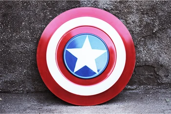 

[Metal Made] The Avengers Civil War Captain America Shield 1:1 Cosplay Steve Rogers model adult shield replica costume party toy