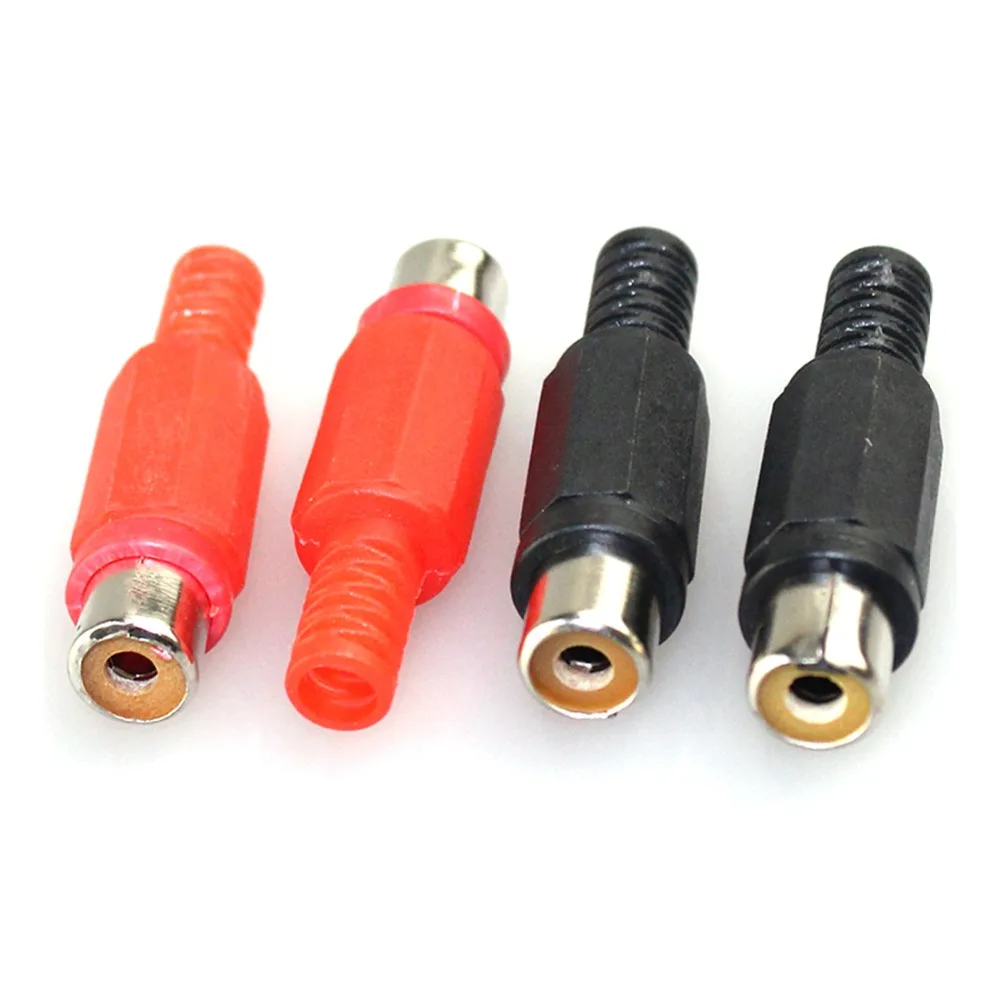 10PCS RCA audio cannector female audio socket welding type 5mm high quality sockets for HIFI equipments
10PCS RCA audio cannector female audio socket welding type 5mm high quality sockets for HIFI equipments
