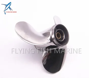 9 1/4x11-J Outboard Engine Stainless Steel Propeller for Yamaha 9.9HP 15HP 9 1/4 x 11 -J 63V-45943, Fit Hidea Parsun HDX 15hp
9 1/4x11-J Outboard Engine Stainless Steel Propeller for Yamaha 9.9HP 15HP 9 1/4 x 11 -J 63V-45943, Fit Hidea Parsun HDX 15hp