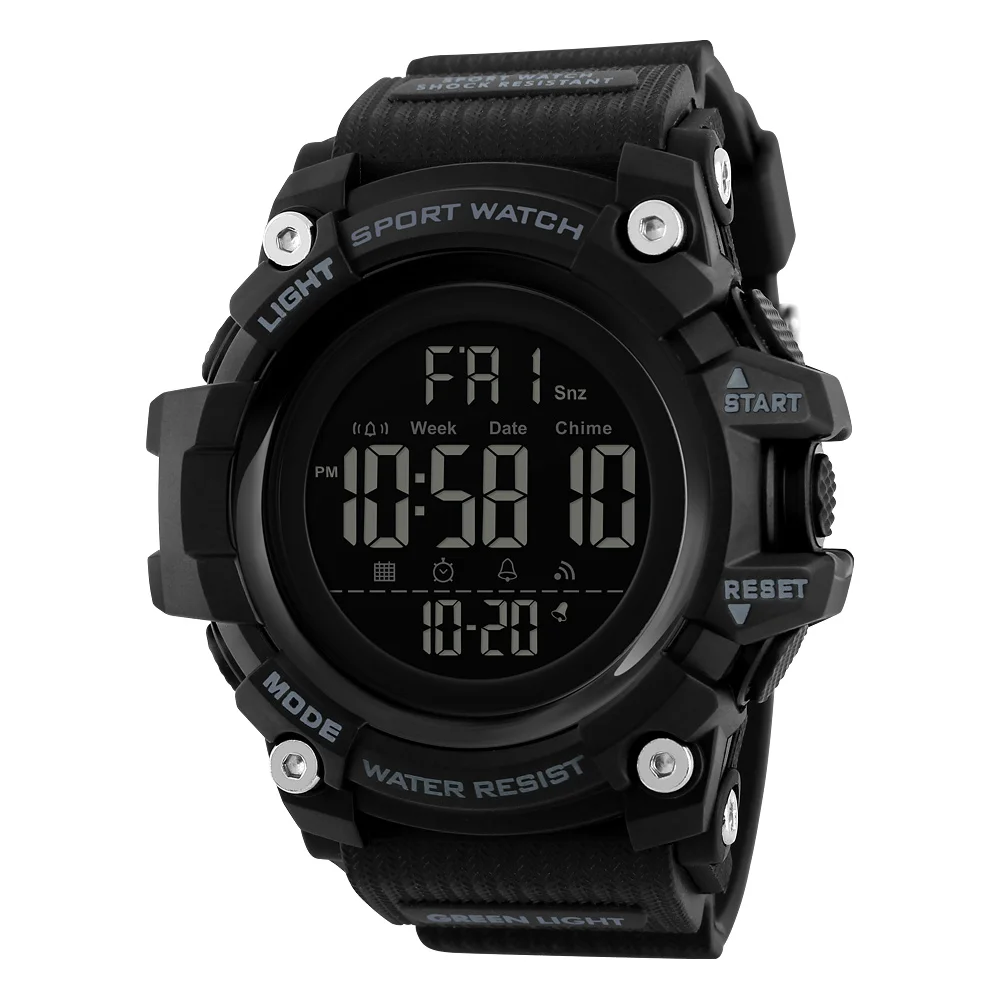 2019 New Style Men Sports Watches Waterproof 50m Outdoor Fashion Multifunction Digital Watch Swimming Running LED Wristwatch
2019 New Style Men Sports Watches Waterproof 50m Outdoor Fashion Multifunction Digital Watch Swimming Running LED Wristwatch