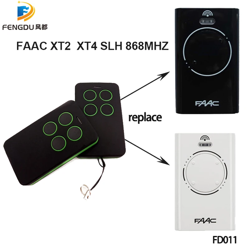 Free Shipping FAAC XT2 XT4 868SLH Self Learning Rolling Code Remote Control 433 MHz 868 MHz FAAC garage door remote control
Free Shipping FAAC XT2 XT4 868SLH Self Learning Rolling Code Remote Control 433 MHz 868 MHz FAAC garage door remote control