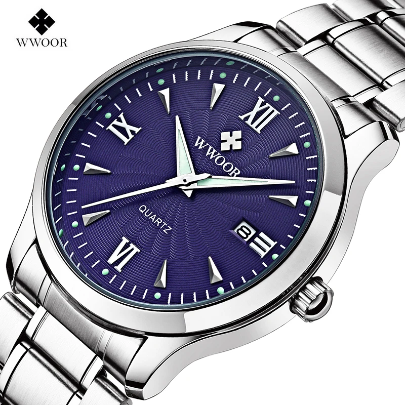 2017 New Luxury Brand Men's Watch Men Quartz Date Clock Male Luminous Hour Silver Stainless Steel Casual Sports Wrist Watches
2017 New Luxury Brand Men's Watch Men Quartz Date Clock Male Luminous Hour Silver Stainless Steel Casual Sports Wrist Watches