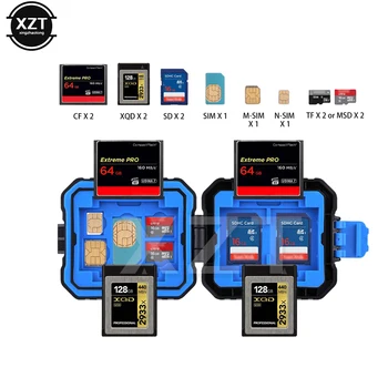 Newest for 3SIM + 2XQD + 2CF + 2TF + 2SD Card 11 in 1 Memory Card Case Holder Waterproof Storage Box
Newest for 3SIM + 2XQD + 2CF + 2TF + 2SD Card 11 in 1 Memory Card Case Holder Waterproof Storage Box