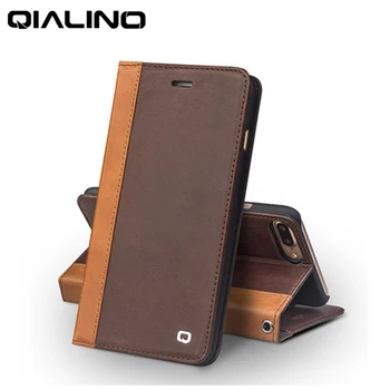 QIALINO Vintage Cowhide Real Leather Phone Case Cover for iPhone7 7plus 7s 4.7/5.5" Multifunction Wallet Case Flip Holder Bag
QIALINO Vintage Cowhide Real Leather Phone Case Cover for iPhone7 7plus 7s 4.7/5.5" Multifunction Wallet Case Flip Holder Bag