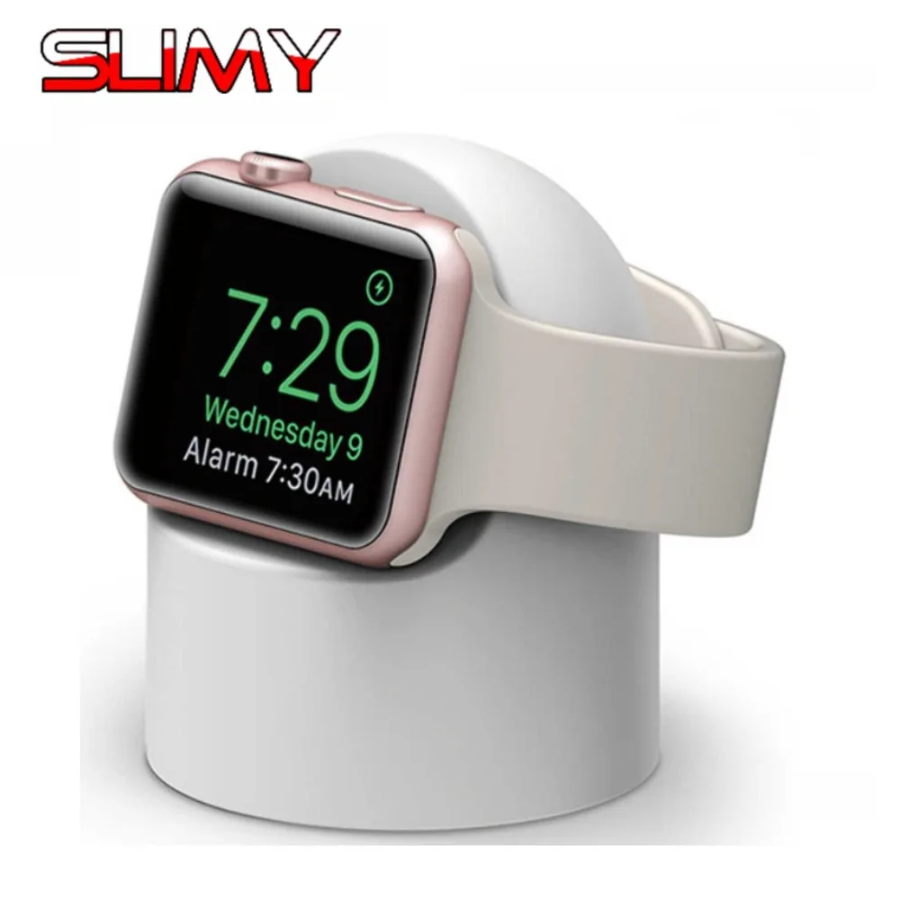 Slimy Silicon Base Mount Wireless Charger for Apple Watch Series 3 2 1 Wireless Charging Holder Stand for Apple Watch Accessory
Slimy Silicon Base Mount Wireless Charger for Apple Watch Series 3 2 1 Wireless Charging Holder Stand for Apple Watch Accessory