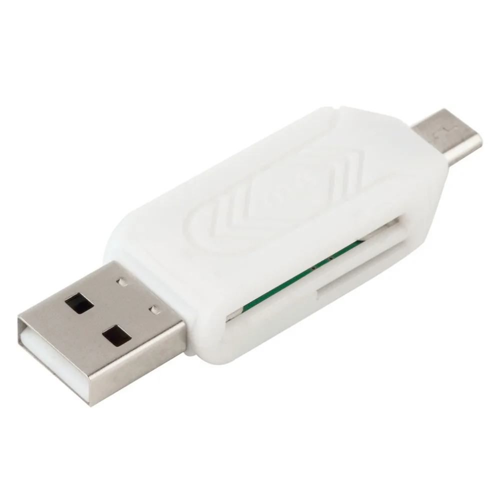 1pc Universal Card Reader Mobile phone PC card reader Micro USB OTG Card Reader OTG TF / For SD flash memory Newest Wholesale
1pc Universal Card Reader Mobile phone PC card reader Micro USB OTG Card Reader OTG TF / For SD flash memory Newest Wholesale