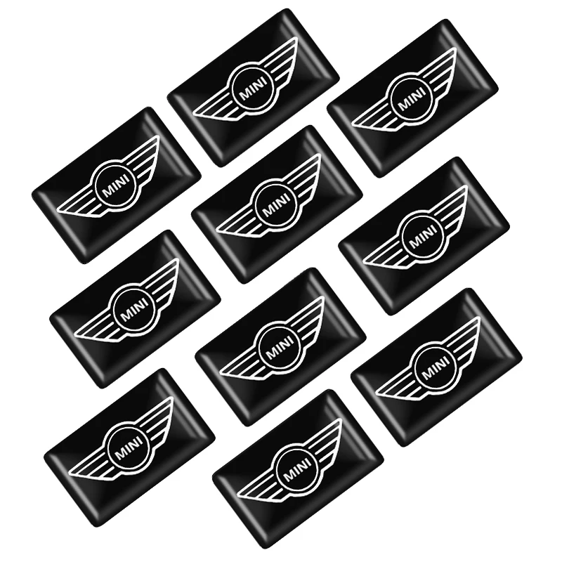 10pcs 3D Car Styling Auto Decorative sticker for MINI Cooper S JCW One + R56 R60 R61 F54 F55 F56 F60 Car Styling Accessories
10pcs 3D Car Styling Auto Decorative sticker for MINI Cooper S JCW One + R56 R60 R61 F54 F55 F56 F60 Car Styling Accessories