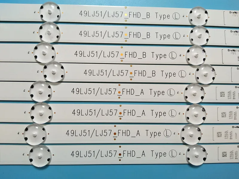 Новинка, оригинальная Светодиодная лента 49LJ51/LJ57_FHD_A B для LG Innotek 17Y 49 "_ FHD A B-типа, 994 мм, 8 светодиодный
Новинка, оригинальная Светодиодная лента 49LJ51/LJ57_FHD_A B для LG Innotek 17Y 49 "_ FHD A B-типа, 994 мм, 8 светодиодный